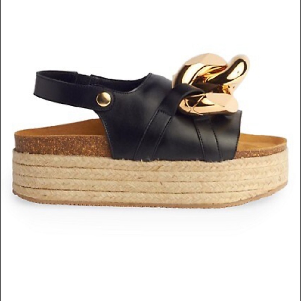 JW Anderson
Chain Espadrille Platform Sandals